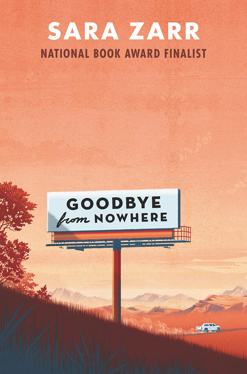 Goodbye from Nowhere illustrated cover