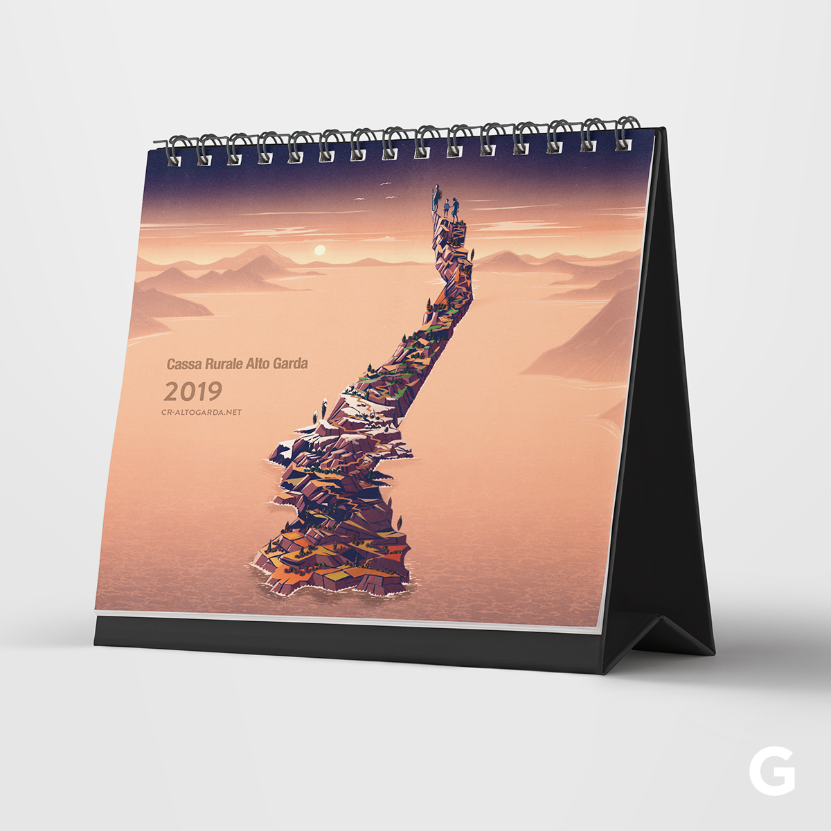2019 "Lake Garda" Calendar