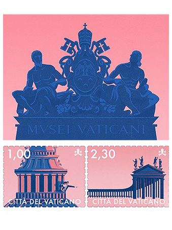Vaticano Postage Stamps series